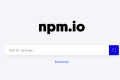 npm.io：简洁高效的NPM包搜索引擎