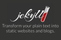 Jekyll：一个基于 Ruby 的开源静态网站生成器