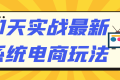 31天实战最新系统电商玩法