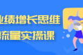 从业绩增长思维到流量实操课