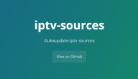 一个自动更新的IPTV源仓库