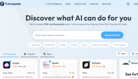 Futurepedia：AI工具导航