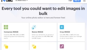iLoveIMG：在线批量图片编辑器