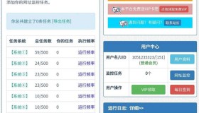 网站监控、定时任务、网址url监控神器源码