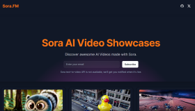 Sora AI Video Showcases：Sora AI 视频生成器模板