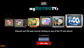 MyRetroTVs：1950-2000年代在线复古电视模拟器