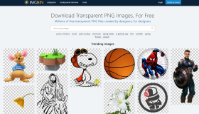 IMGBIN：由设计师创建的数百万个免费透明PNG图片素材