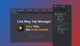 Link Map v1.1.5 一个浏览器垂直树形标签侧边栏插件