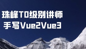 珠峰T0级别讲师手写Vue2Vue3