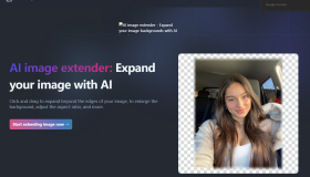 AI image extender：AI图像扩展器，使用 AI 扩展你的图像背景