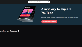 Favoree：优质YouTube频道内容导航站