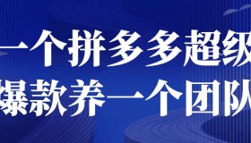 一个拼多多超级爆款养一个团队