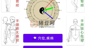 中医经络穴位流注v3.1 一款汇集了大量的古代和现代医经医案