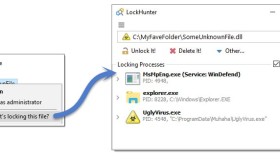 LockHunter v3.4.3 一款免费的文件解锁工具