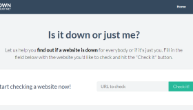 Is It Down Or Just Me：判断某个网站是否对所有人都无法访问的在线工具