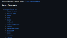 Awesome Remote Job：开源精选的优秀远程工作和资源列表