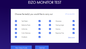 EIZO MONITOR TEST：在线显示器测试工具