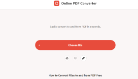 PDF Converter：在线PDF转换器