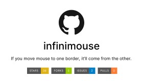 Infinimouse：一个开源鼠标无限移动工具