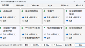 Windows11轻松设置v1.10绿色版