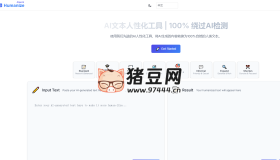 HumanizeAI：AI文本人性化工具，将AI生成的内容转换为100%自然的人类文本