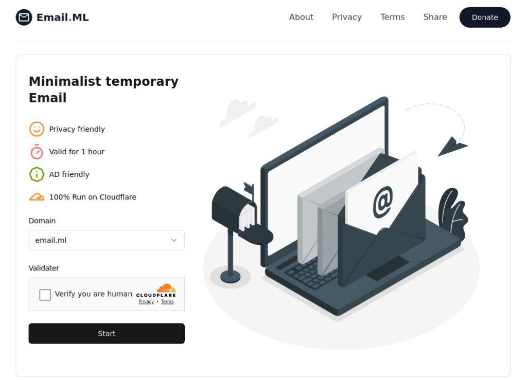 Email.ML：一个运行在 Cloudflare 网络中的临时邮箱