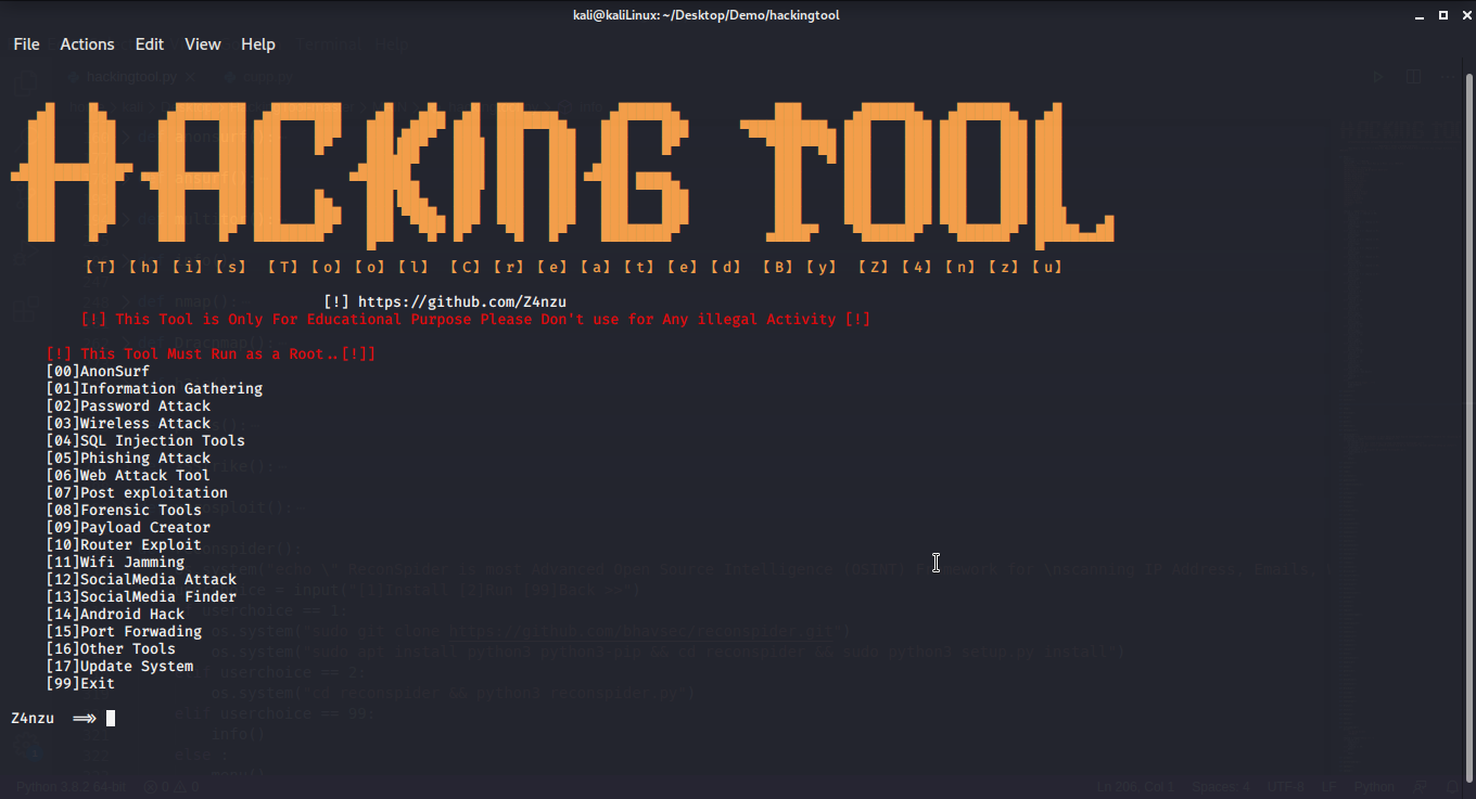 Hacking tool 项目：一个整理黑客工具的资源