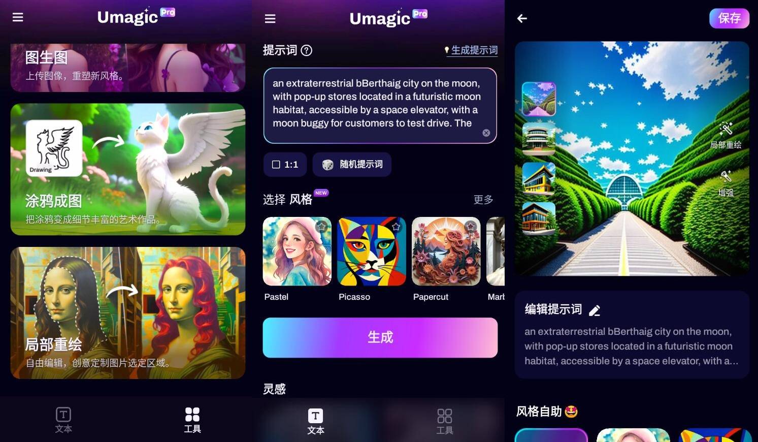 Umagic AI图片创作生成v1.6.2专...