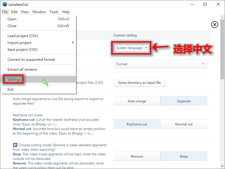 LosslessCut 无损剪辑 v3.60 绿色版