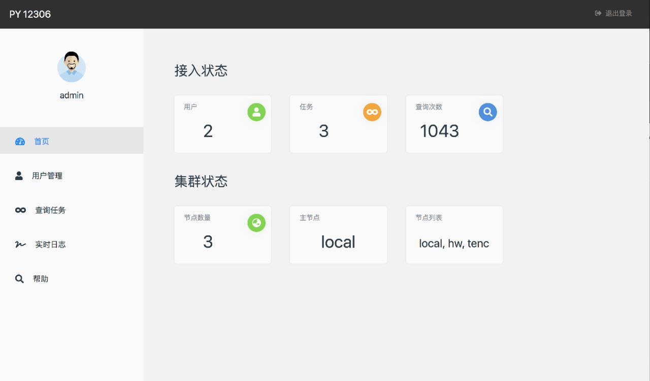 py12306：一个开源分布式、支持多账号、多任务购票的 12306 购票助手