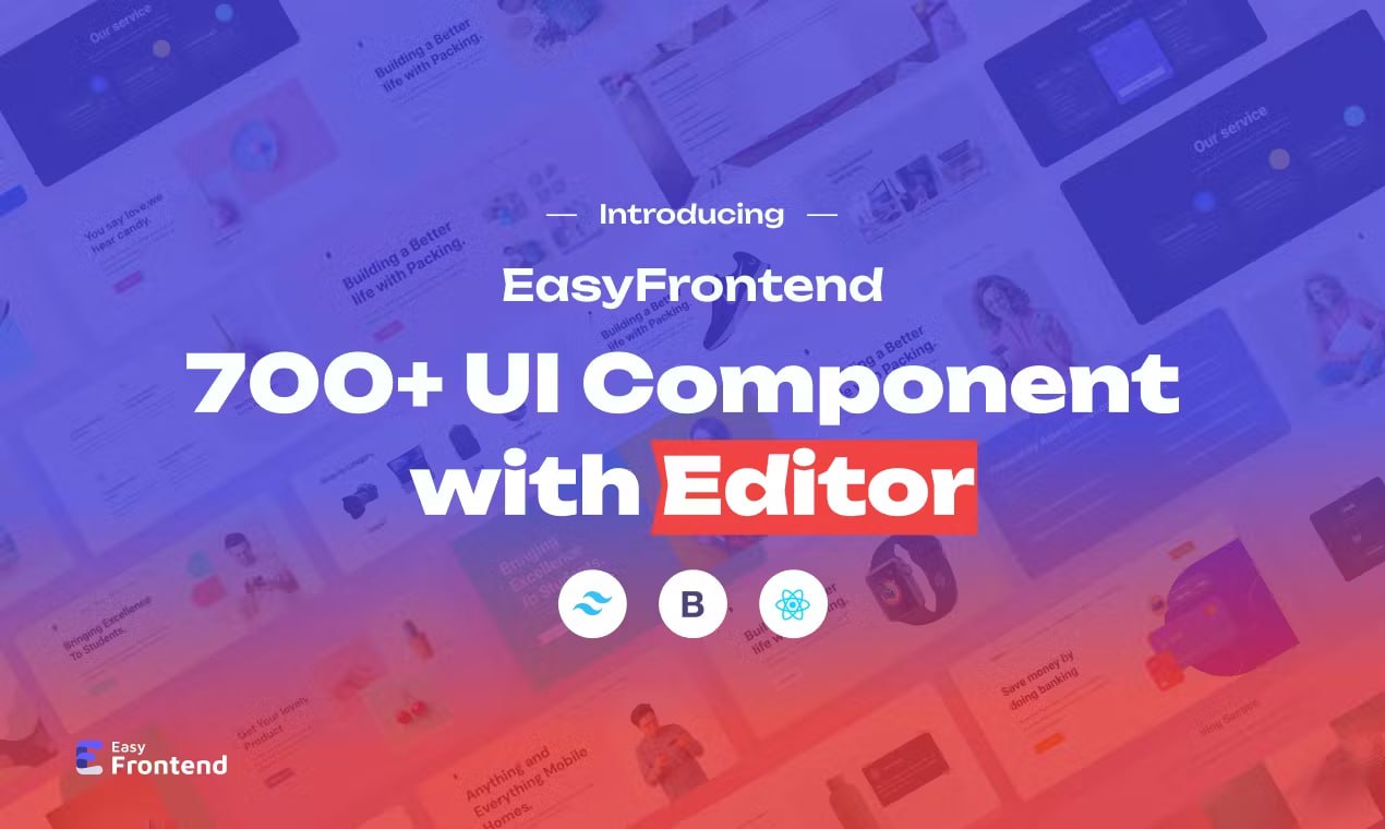 Easy Frontend：一个提供免费网页 UI 组件的网站