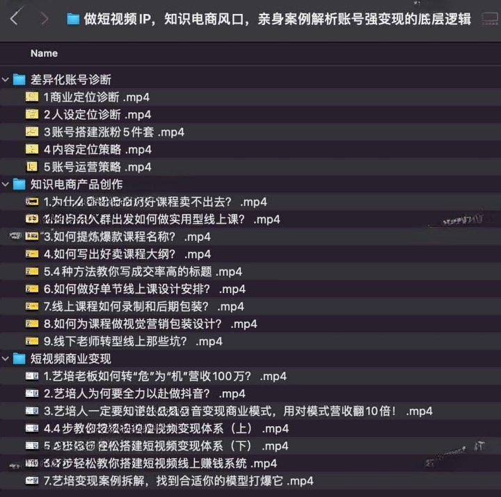 热果艺培人做短视频 IP