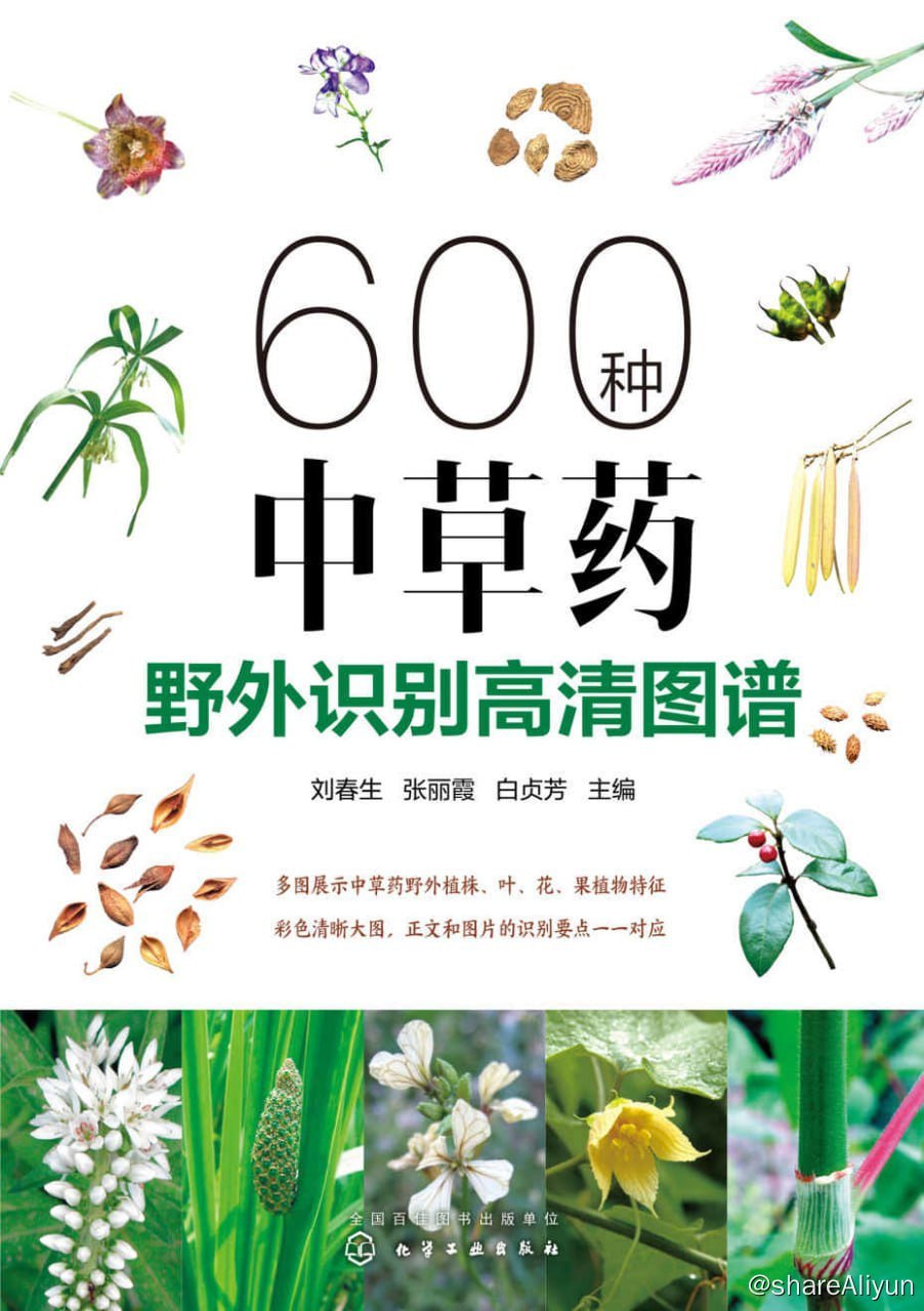 《600 种中草药野外识别高清图谱》电子书