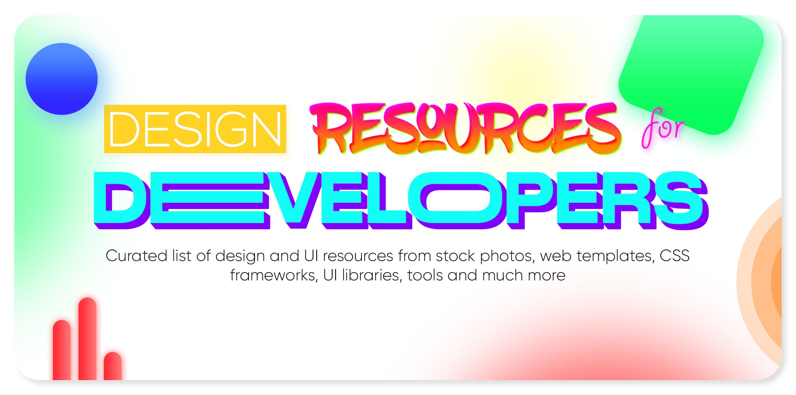 Design Resources for Developers：开源设计资源列表