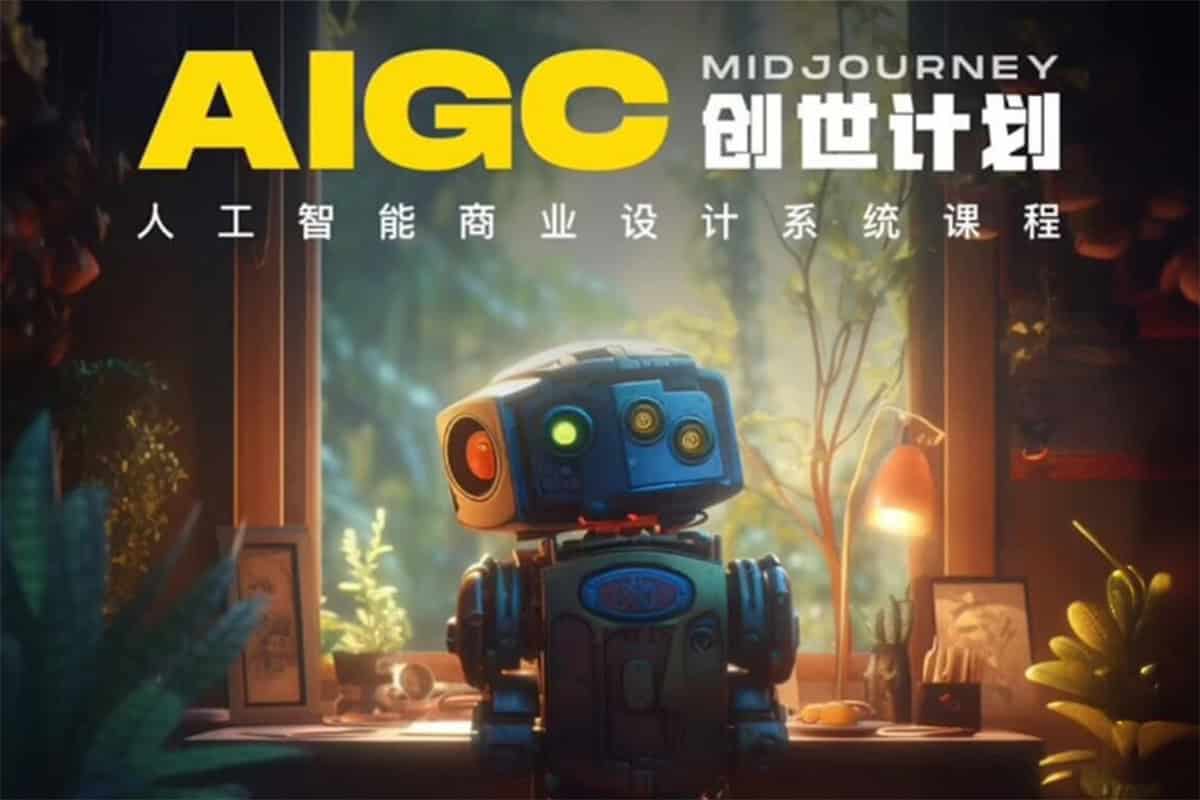 AIGC 创世计划：人工智能商业设计系统课程