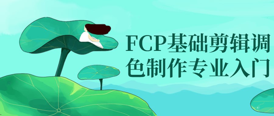 FCP 基础剪辑调色制作专业入门