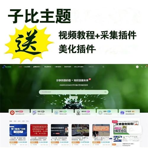 网创教程自动采集 wordpress 插件子比主题