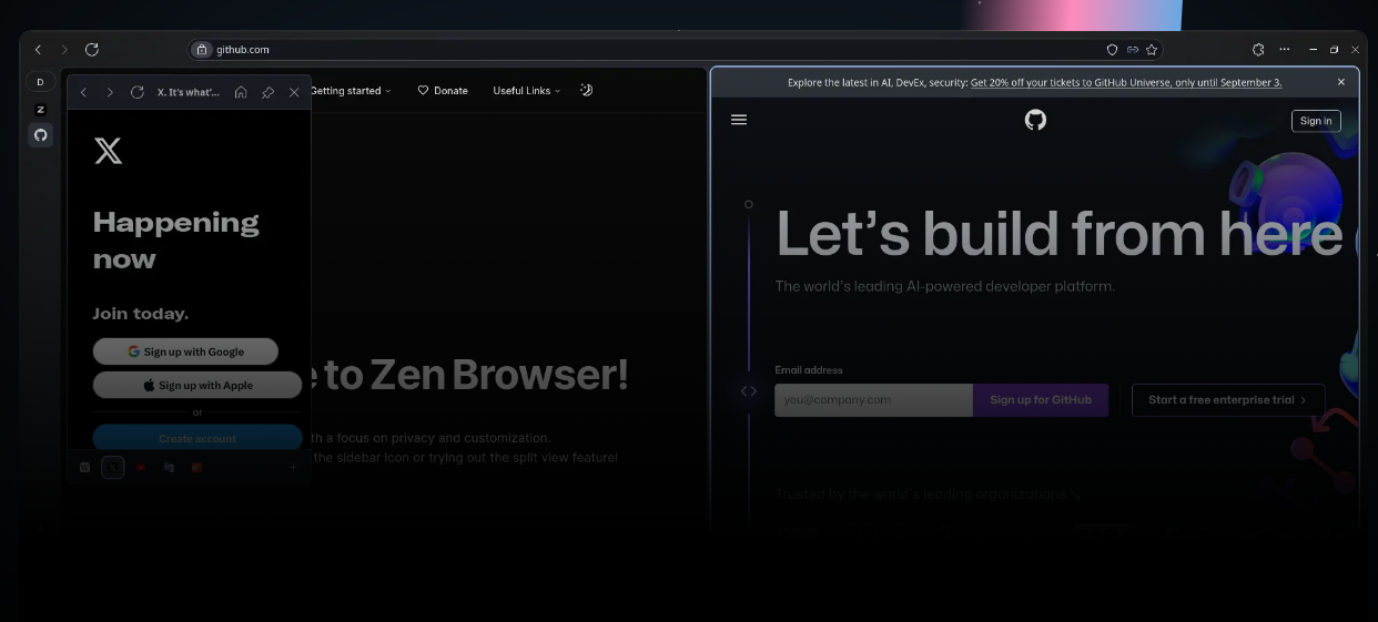 Zen Browser：一款基于 Firefox 的开源网络浏览器