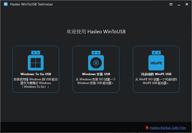 Hasleo WinToUSB v9.0.0 技术员版