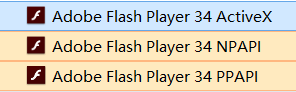 Adobe Flash Player 播放器三合一插件 v34.0.0.321 静默安装版