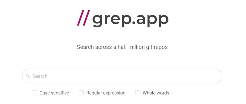 grep.app：在线 GitHub 代码搜索引擎