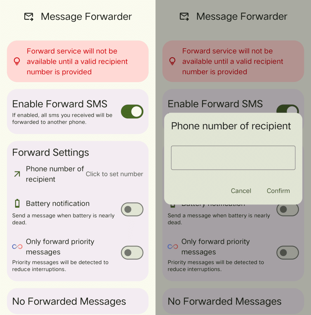 Message Forwarder 短信转发器 v1.0.0