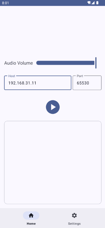 Audio Share v0.2.2 手机同步电脑音频工具