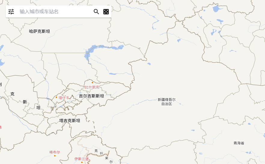 多寻地图：一键查询全国任意城市、地点的铁路、公交交通辐射范围