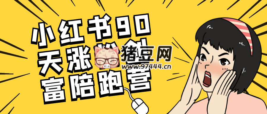 小红书 90 天涨粉创富陪跑营