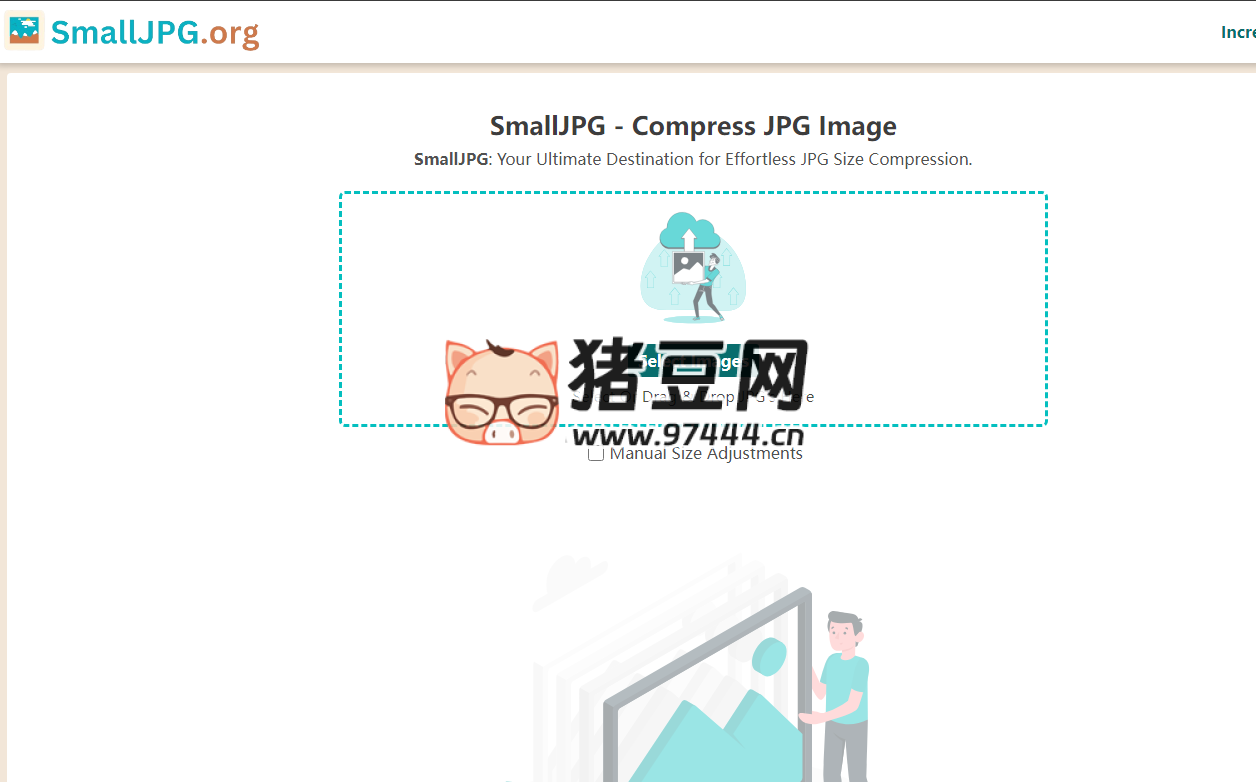 SmallJPG：免费好用的在线图片压缩工具